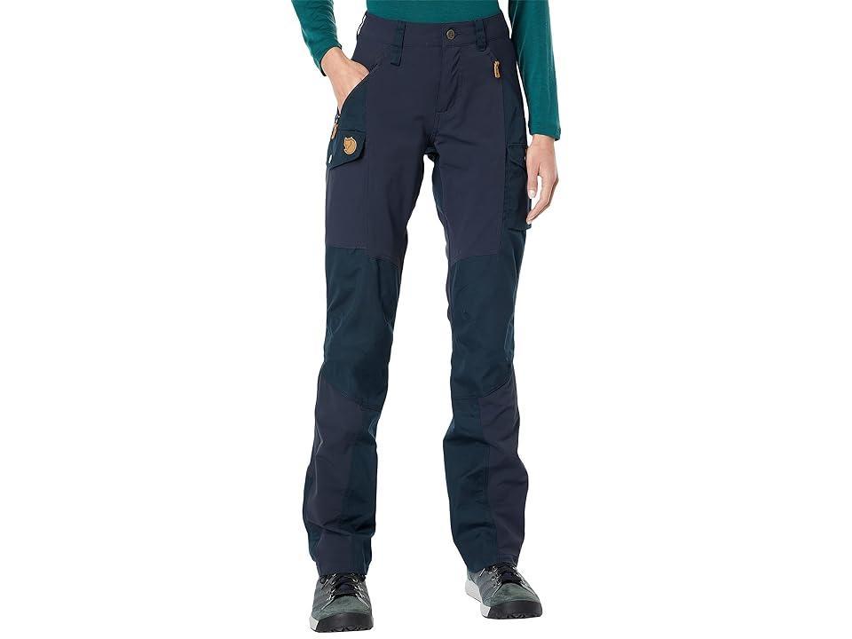 Fjallraven Nikka Curved Trousers (Dark ) Women's Casual Pants Product Image