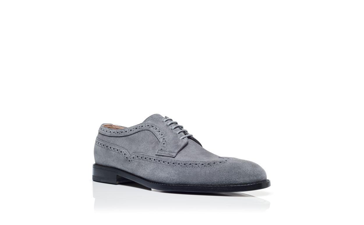 TAMARAK Grey Suede Lace-Up Oxfords Product Image