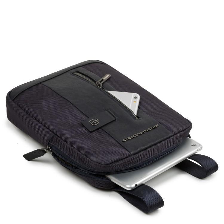 PIQUADRO Black Zip Large Bag Product Image