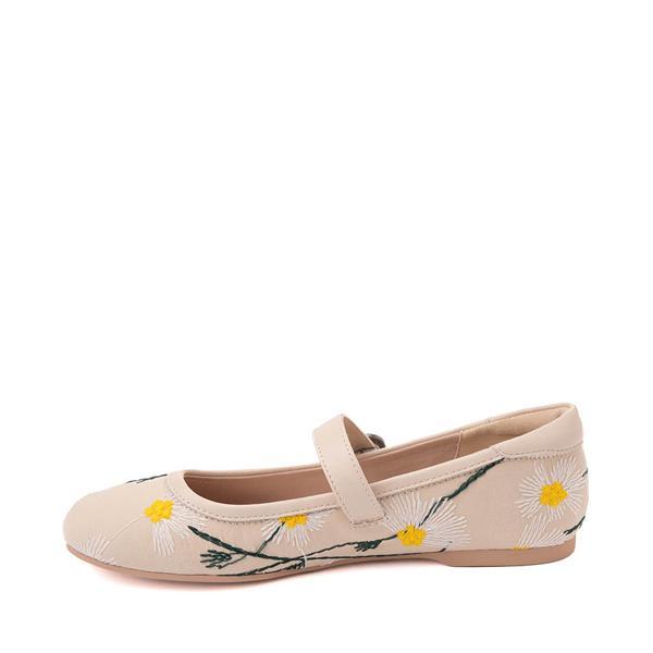 Womens Rocket Dog Emma Ballet Flat Floral Embroidered Product Image