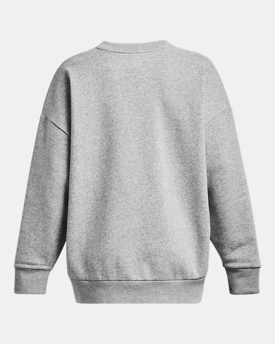 Women's UA Rival Fleece Oversized Crew Product Image