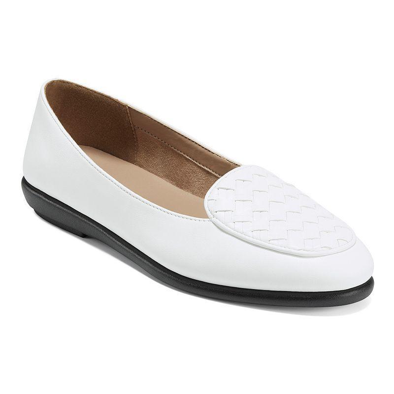 Aerosoles Brielle Womens Loafers White Product Image