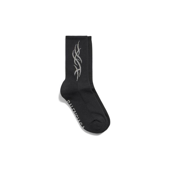 Women's Tacky Socks in Black/grey Product Image