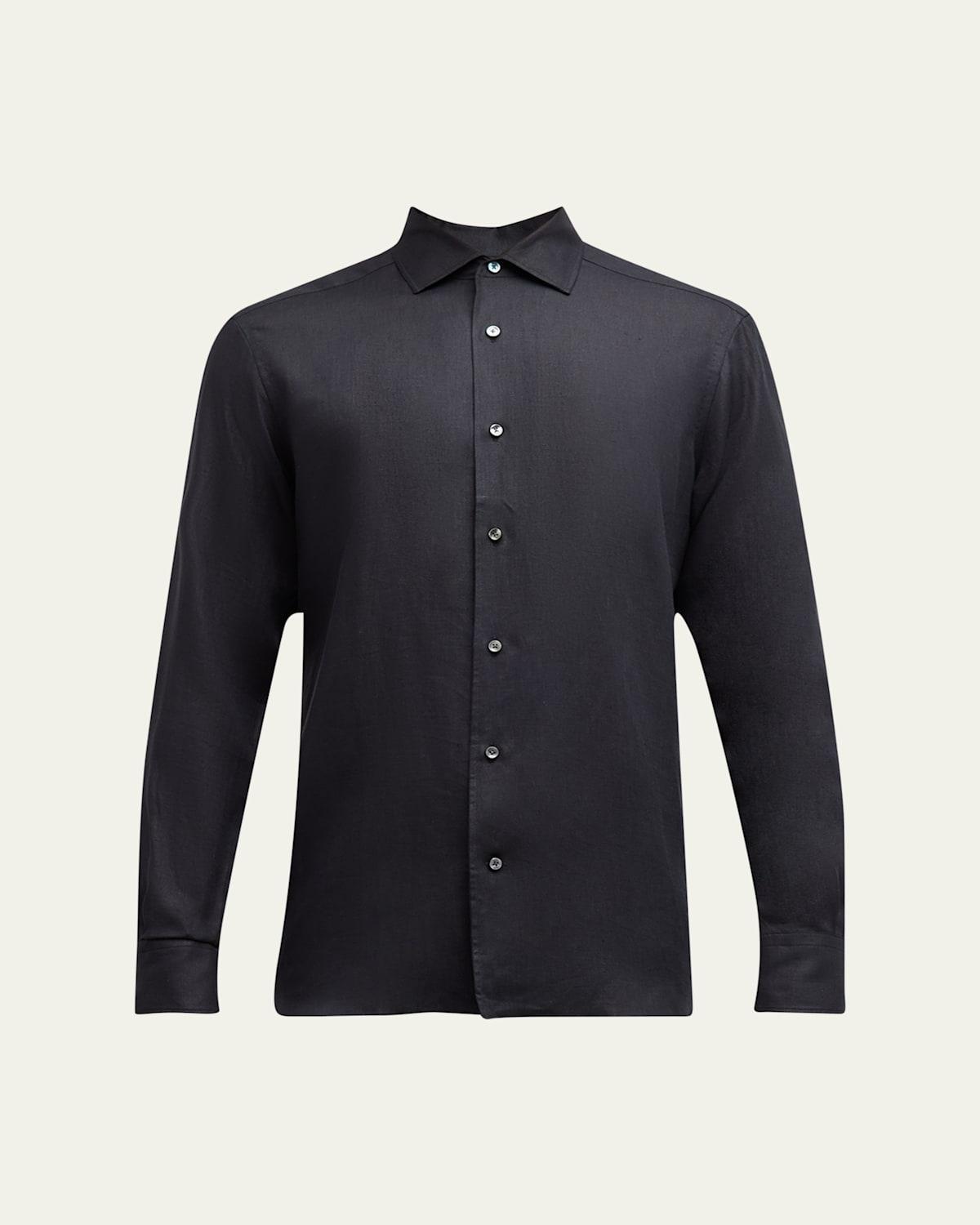 Mens Oasi Lino Linen Sport Shirt Product Image