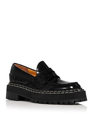 Proenza Schouler Womens Sucal Slip On Lug Sole Loafer Flats Product Image