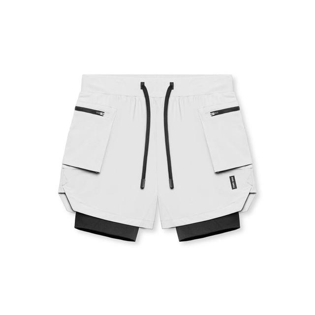 0651. Tetra-Lite™ 5" Liner Cargo Short - White Product Image