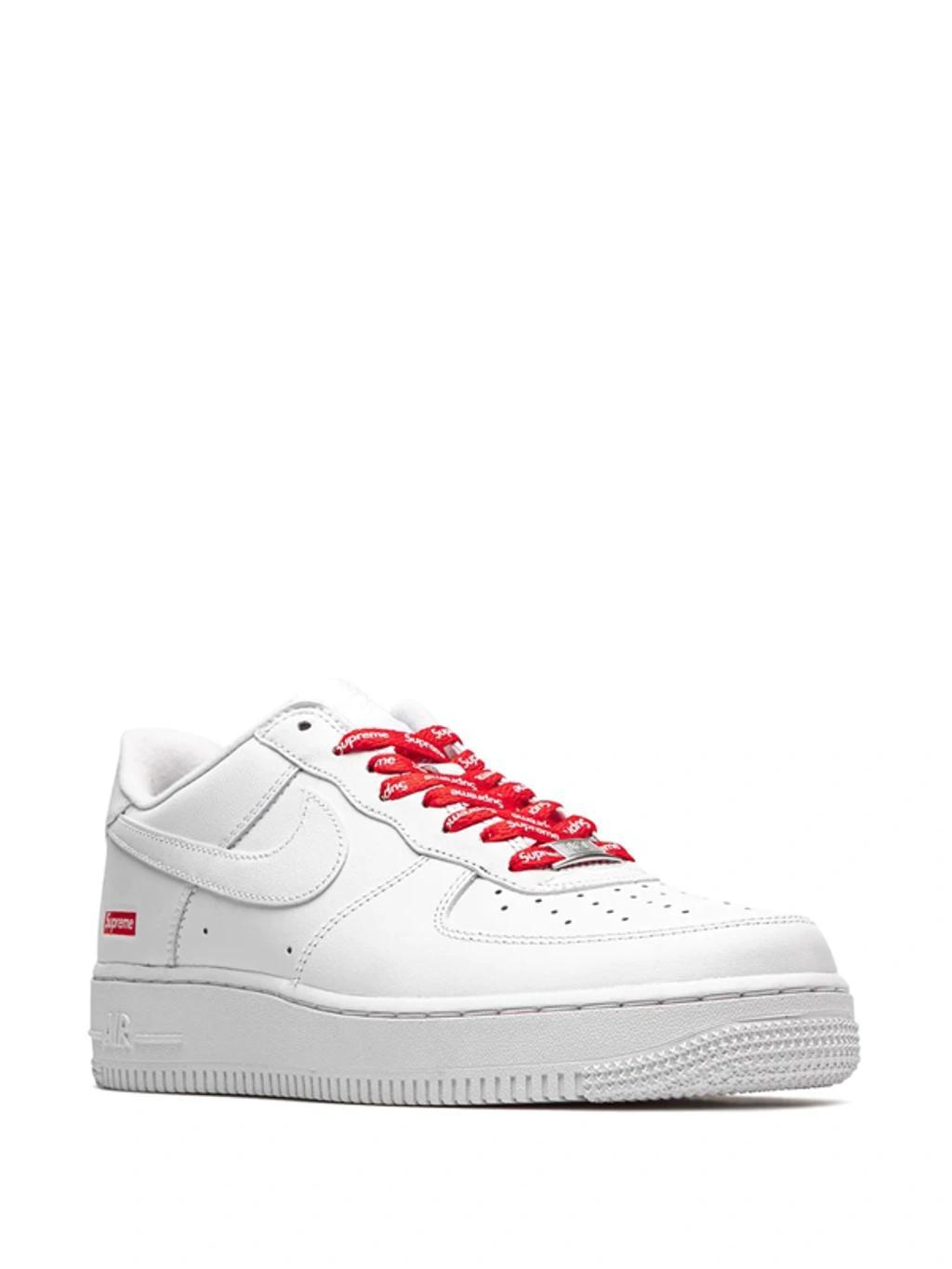 X Supreme Air Force 1 Sneakers In White Product Image