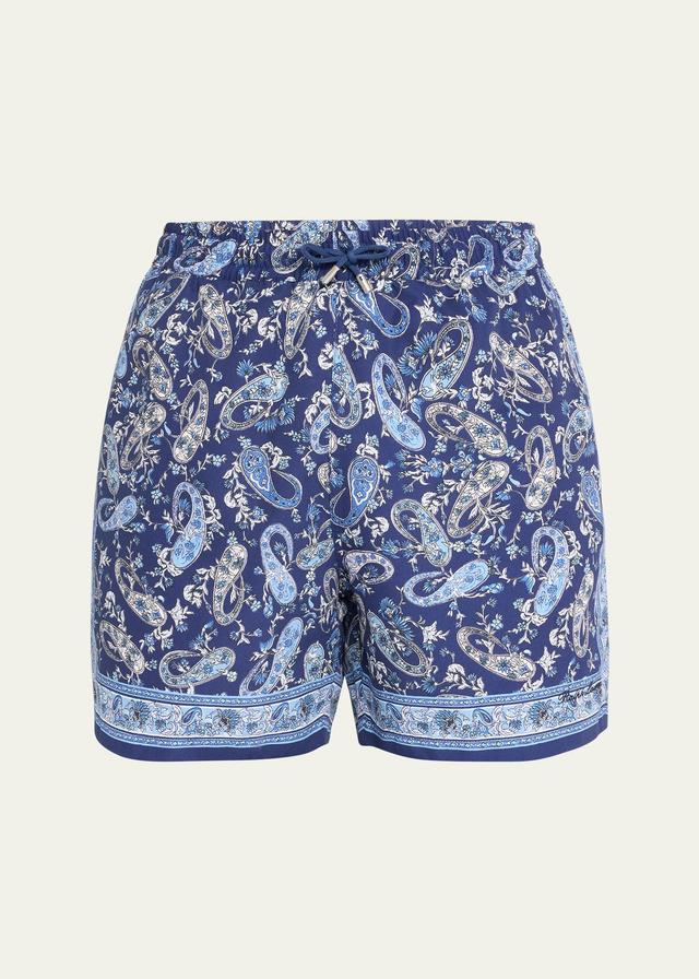 Mens Paisley Amalfi Swim Trunks Product Image