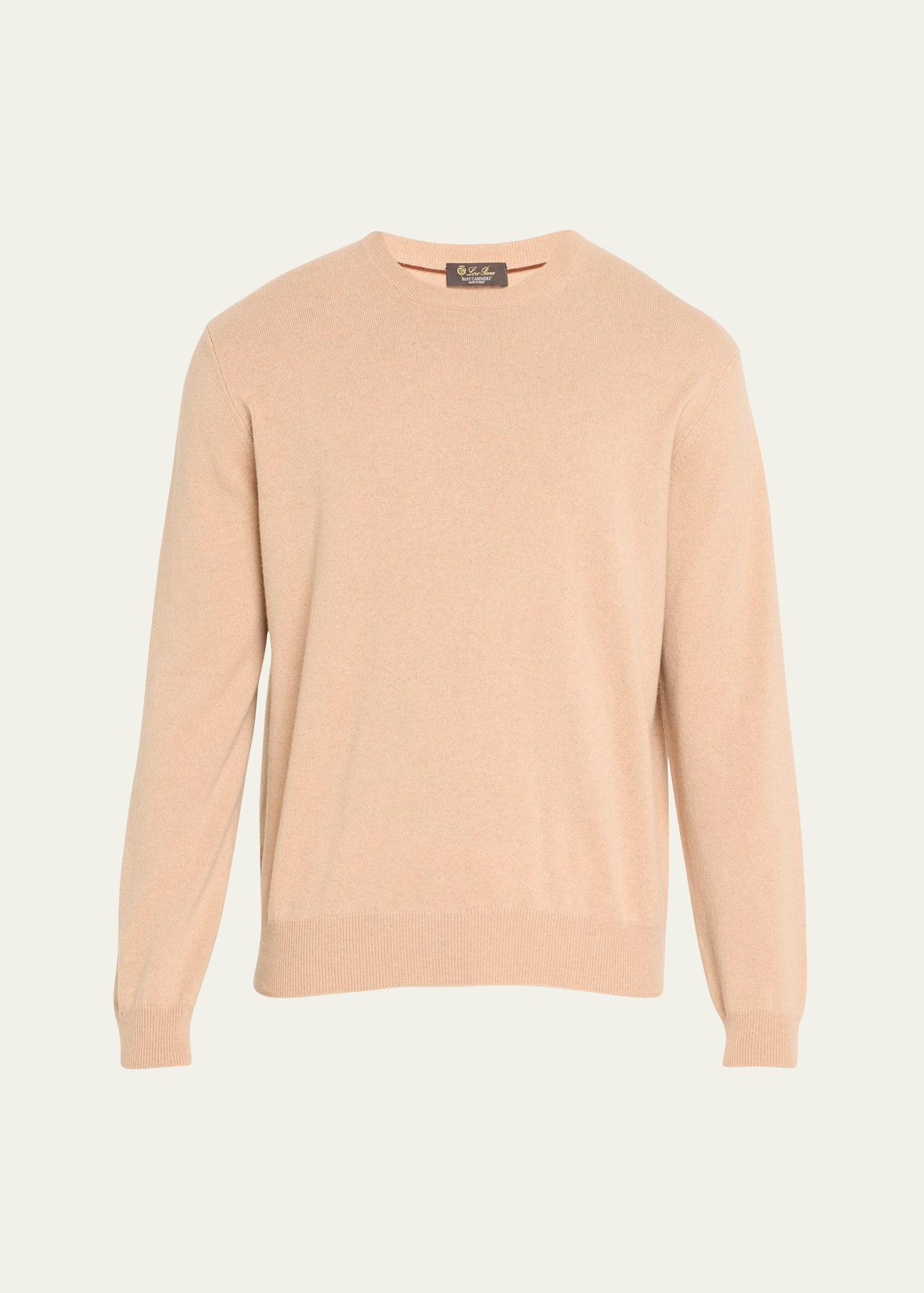 Mens Baby Cashmere Crewneck Sweater Product Image