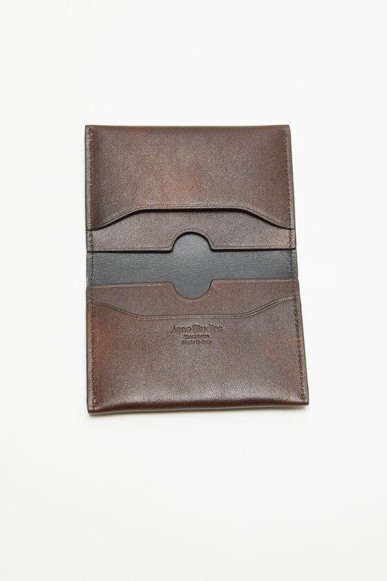 Folded leather wallet Product Image