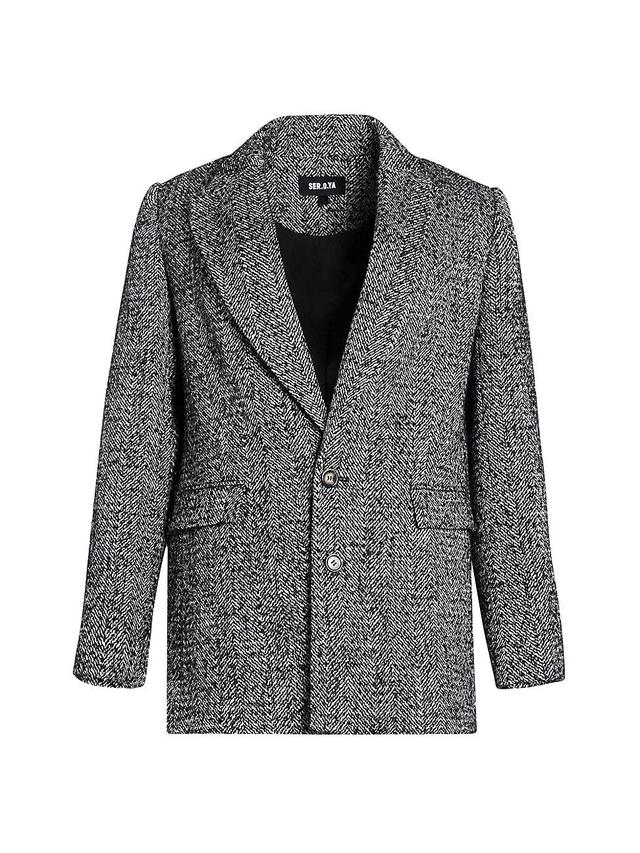 Womens Cecilia Wool Blazer Product Image