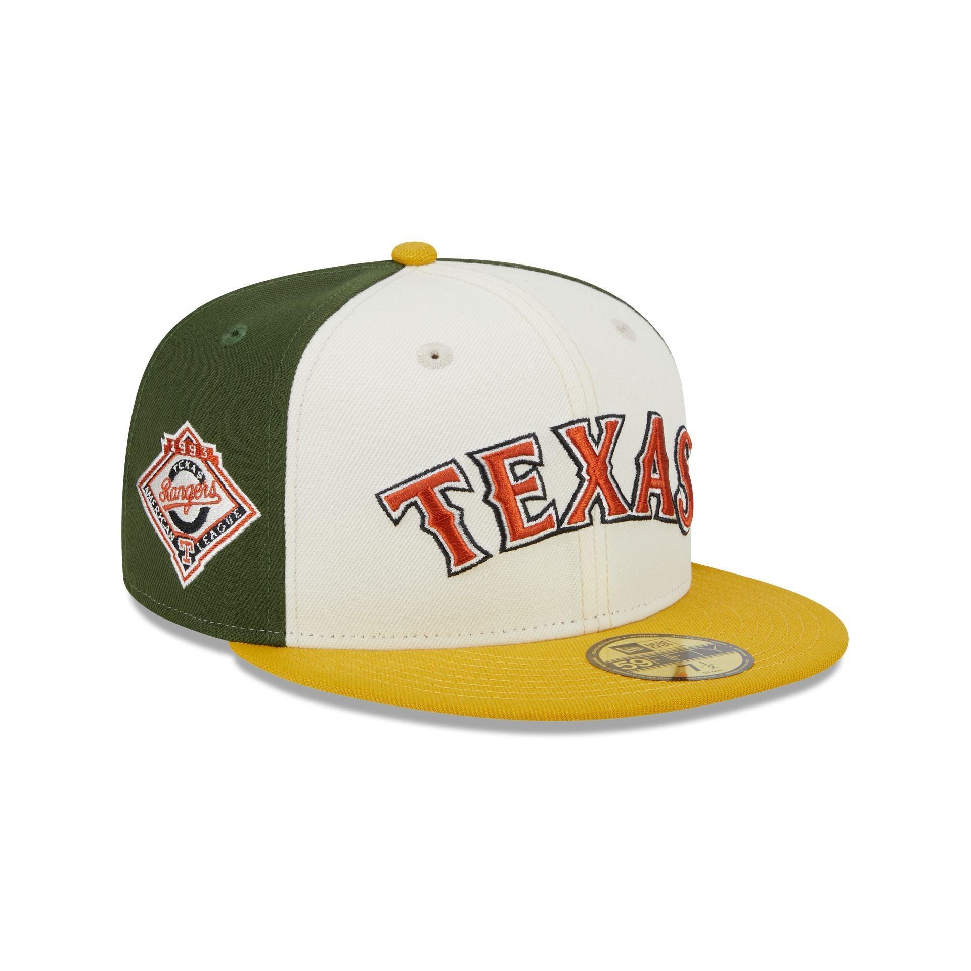 Texas Rangers Two Tone Honey 59FIFTY Fitted Hat Male Product Image