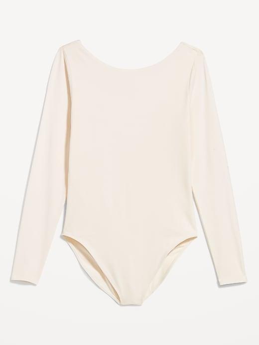 Double-Layer Scoop-Back Bodysuit Product Image