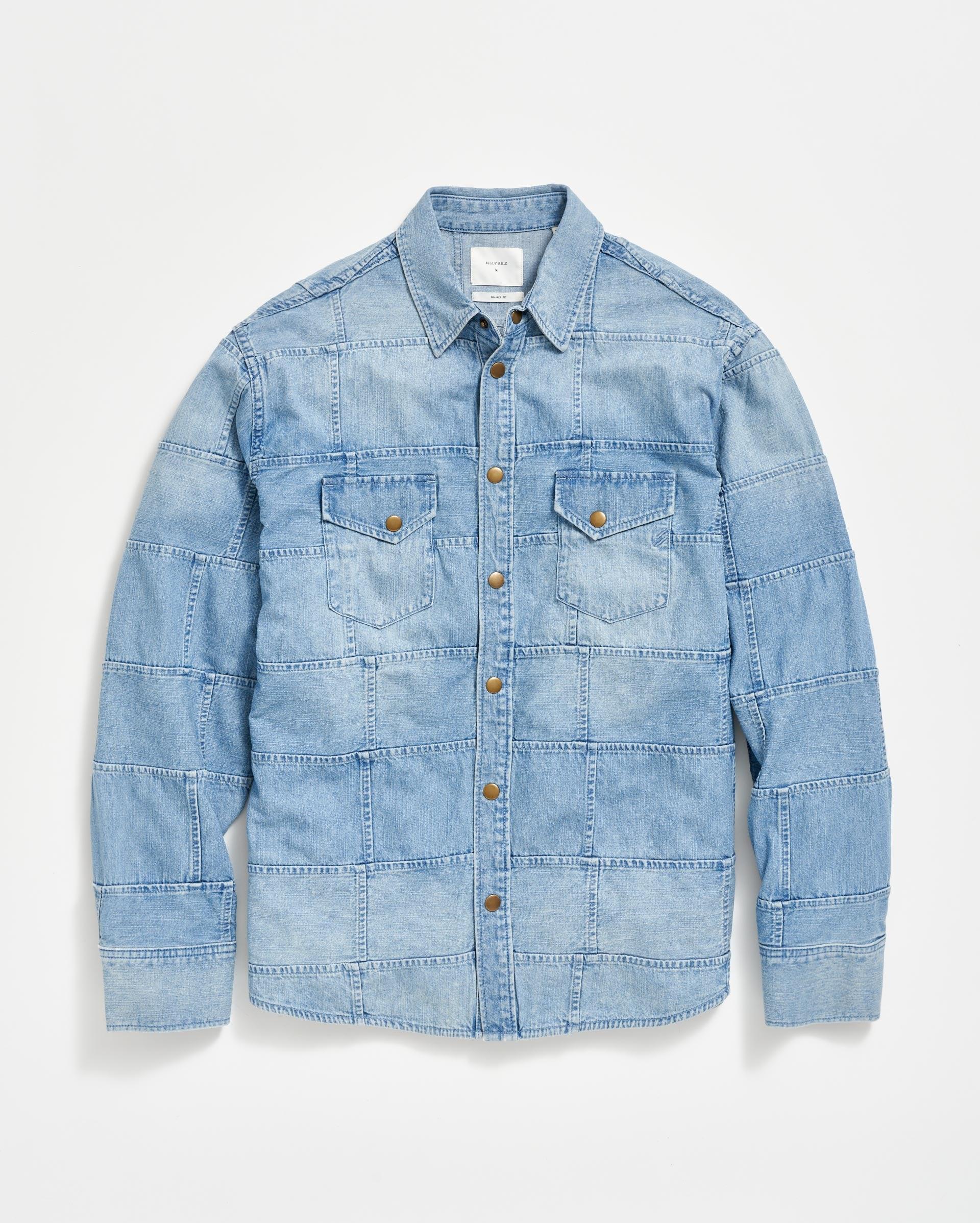 PATCHWORK SHOALS DENIM OVERSHIRT Product Image