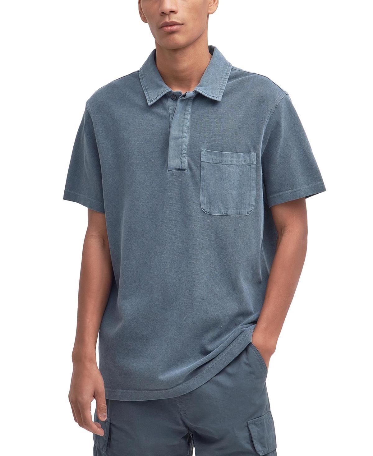 Barbour Mens Liverton Relaxed-Fit Short Sleeve Polo Shirt Product Image