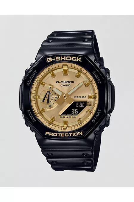 Casio G-Shock Analog Digital Resin Gold Watch Mens Product Image