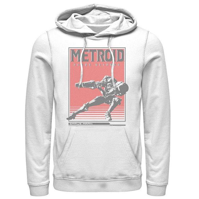 Mens Nintendo Metroid Samus Returns Side Pose Hoodie Product Image