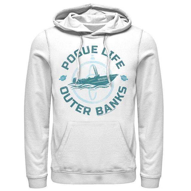 Mens Outer Banks Pogue Life Blue Hue Portrait Hoodie Product Image