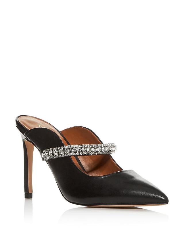 Kurt Geiger London Duke Crystal Strap Pointed Toe Mule Product Image