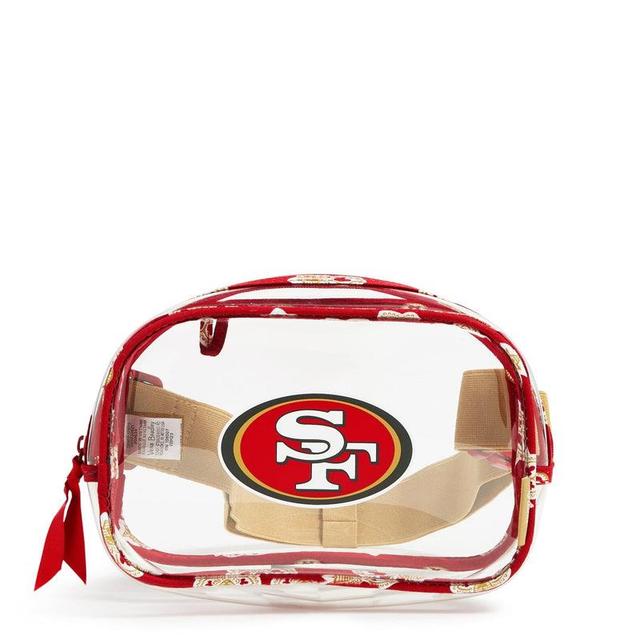 Vera Bradley NFL Clear Small Belt Bag Women in San Francisco 49ers Bandana Product Image