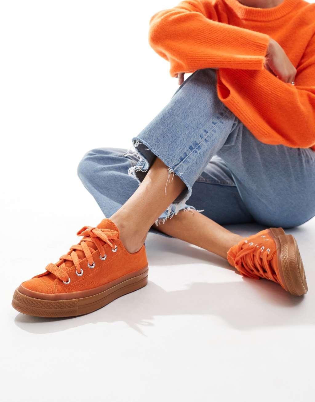 Converse Chuck 70 Ox sneakers in orange Product Image