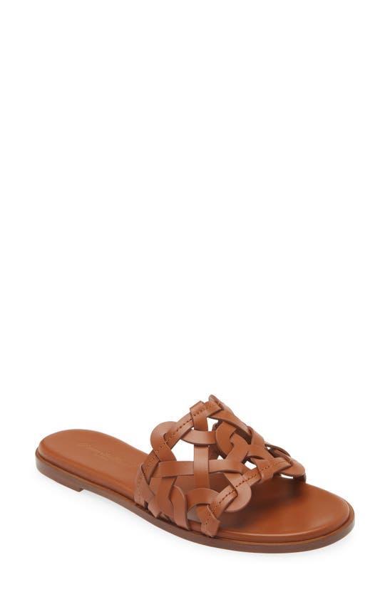 Amalfi Slide Sandal In Brown Product Image