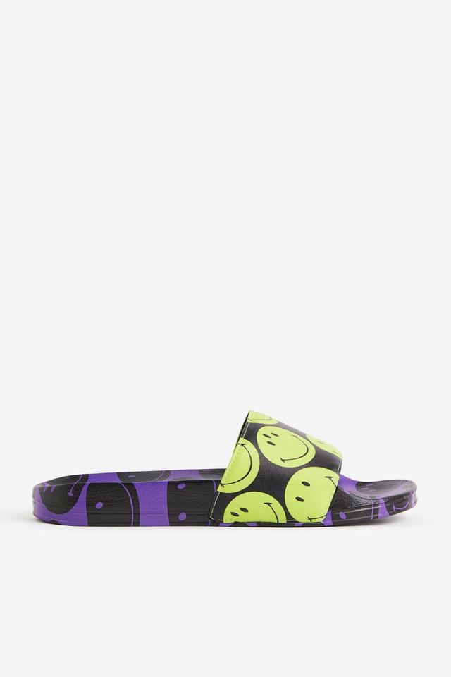 Printed Pool Slide Sandals Product Image