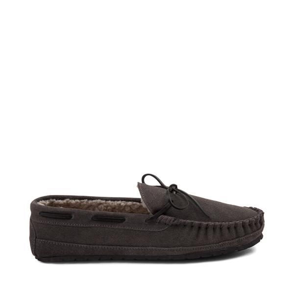 Mens Minnetonka Casey Slipper - Charcoal Product Image