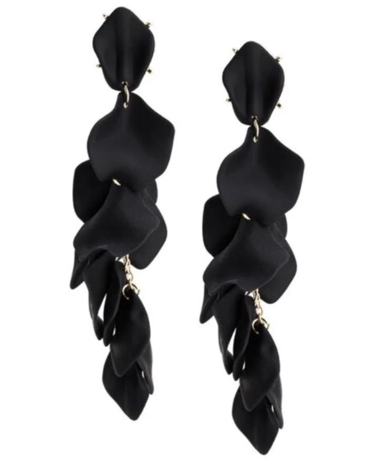 Accessory Concierge Womens Satin Petal Duster Earrings Product Image