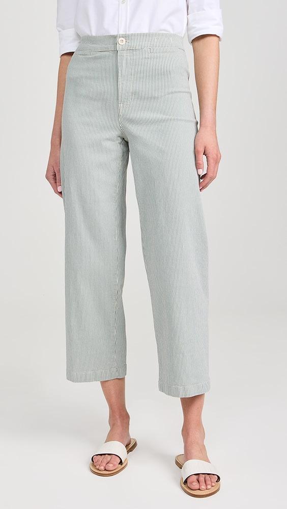 Madewell Crop Emmett Pants | Shopbop Product Image