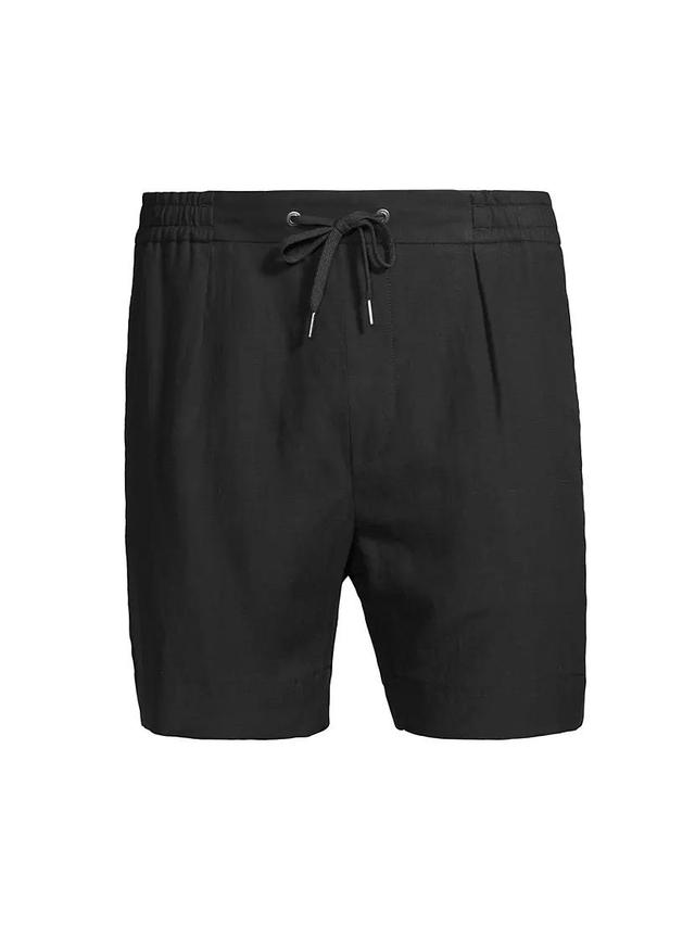 Silk-Linen Dorset Shorts Product Image