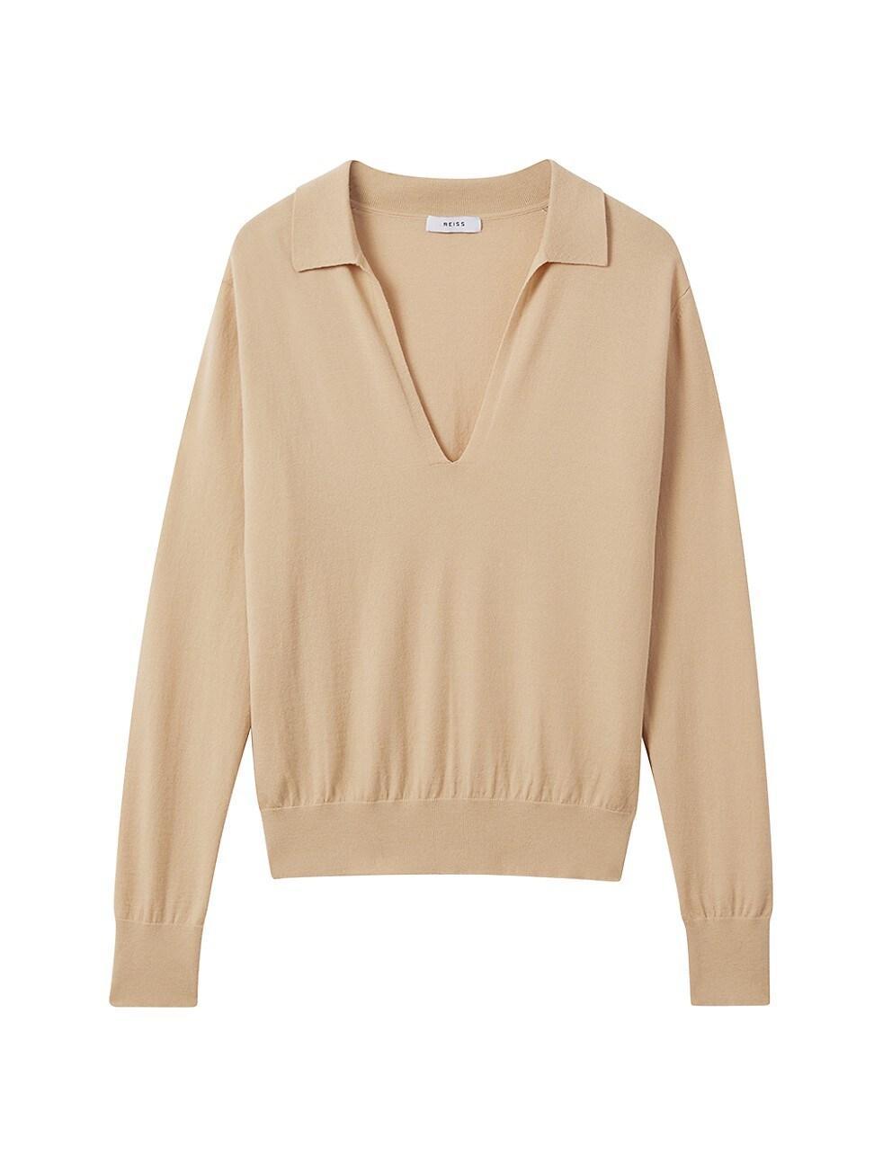 Womens Nellie V-Neck Sweater Product Image