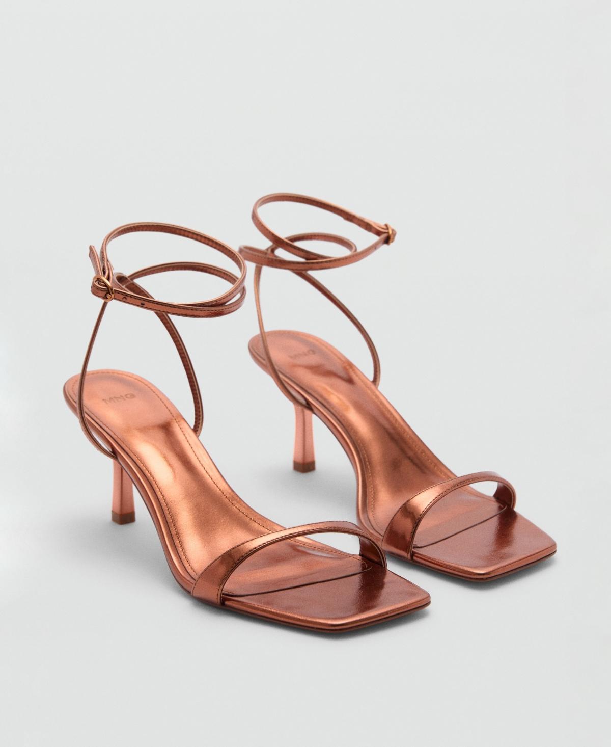 Mango Womens Strappy Heeled Sandals Product Image