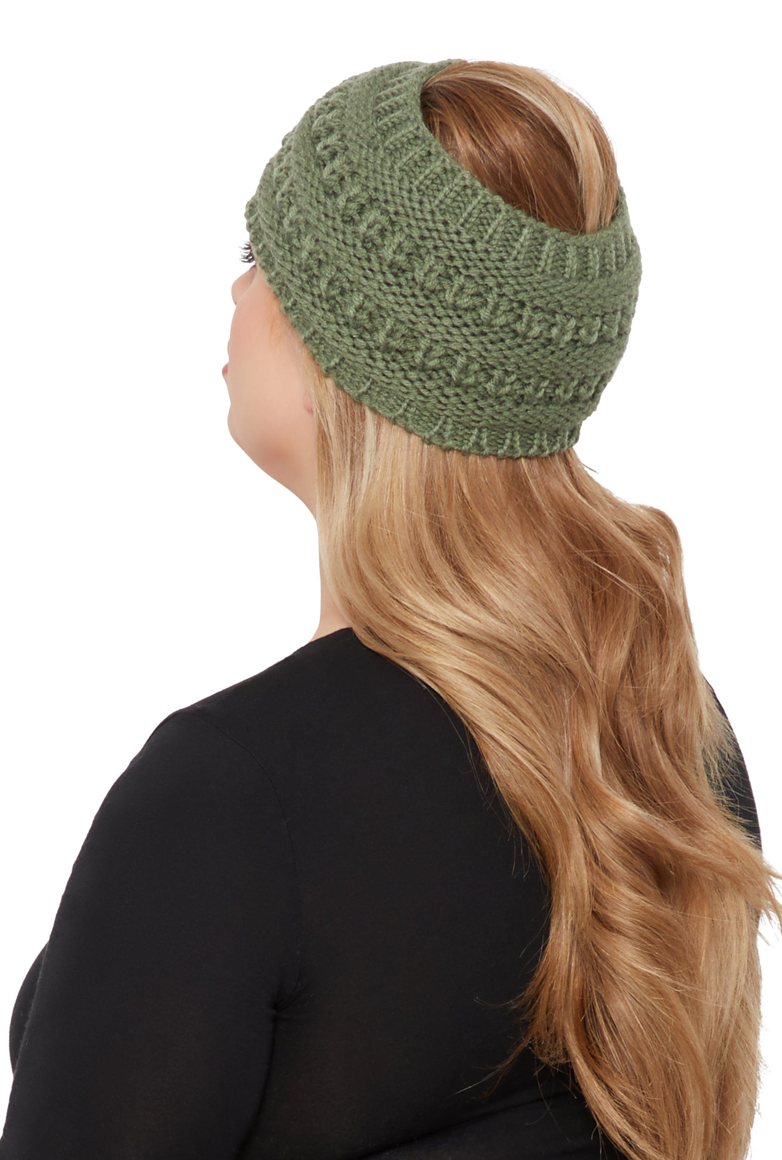 Knitted Headband Female Product Image