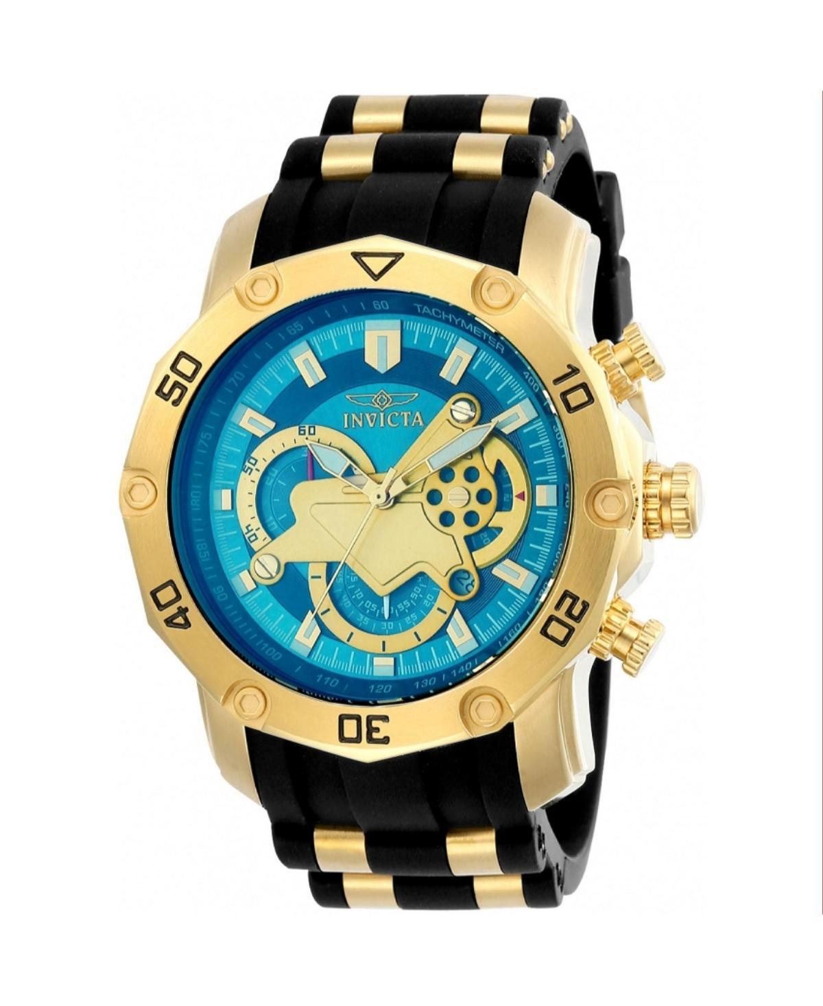 Invicta Mens 23426 Pro Diver Quartz Multifunction Blue Dial Watch - Blue Product Image