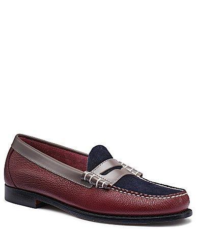 G.H. Bass Mens Larson Tri Color Weejun Loafers Product Image