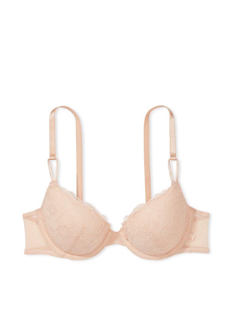 Sexy Tee Posey Lace Lightly Lined Demi Bra Product Image