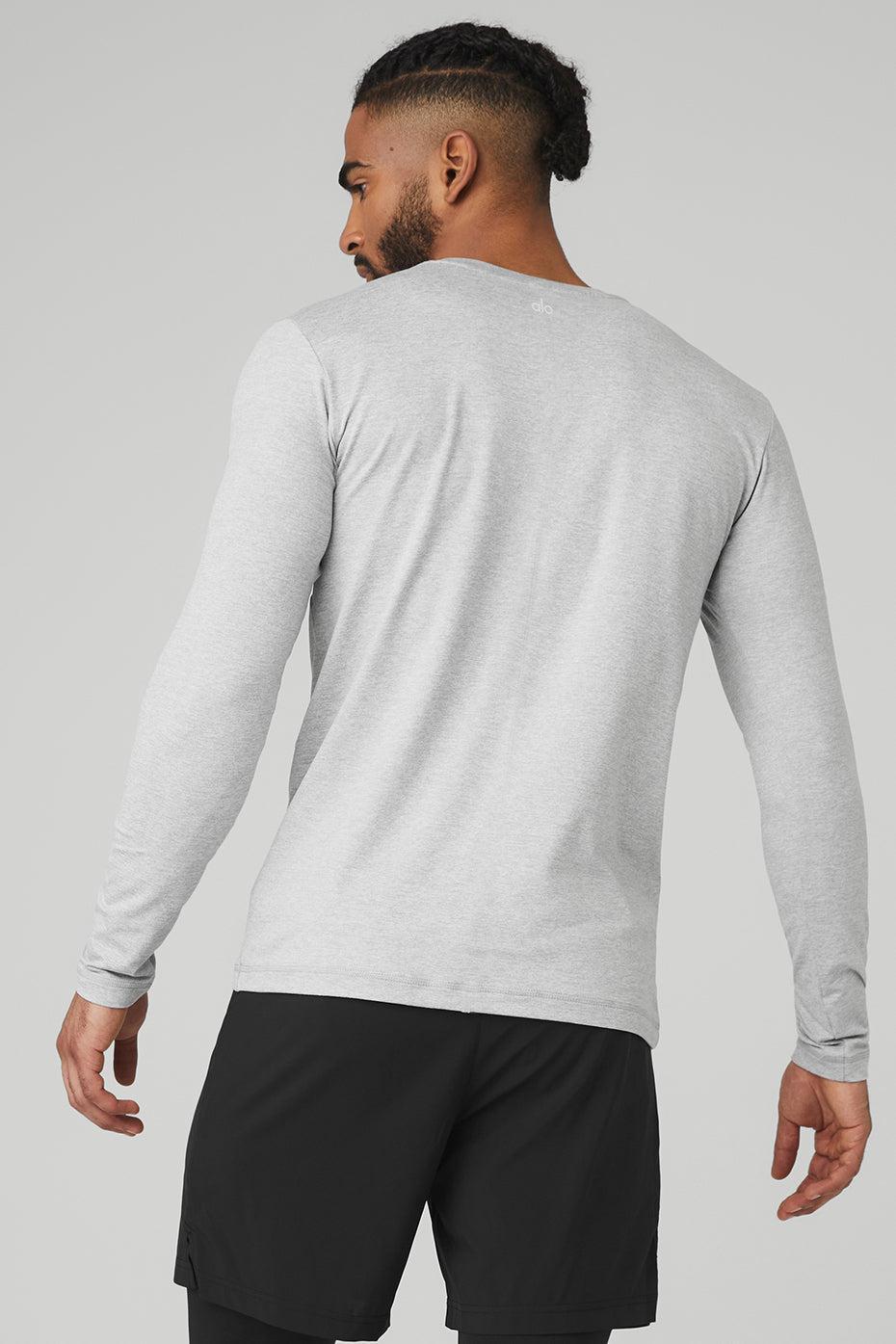 Conquer Reform Crewneck Long Sleeve - Athletic Heather Grey Male Product Image