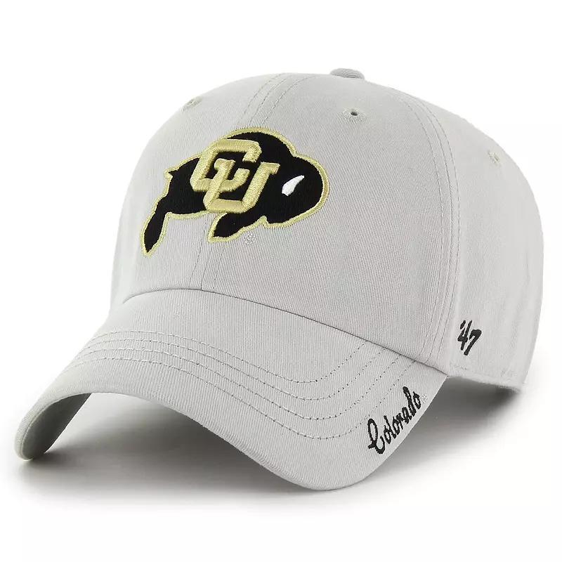 Womens 47 Gray Colorado Buffaloes Miata Clean Up Adjustable Hat Product Image