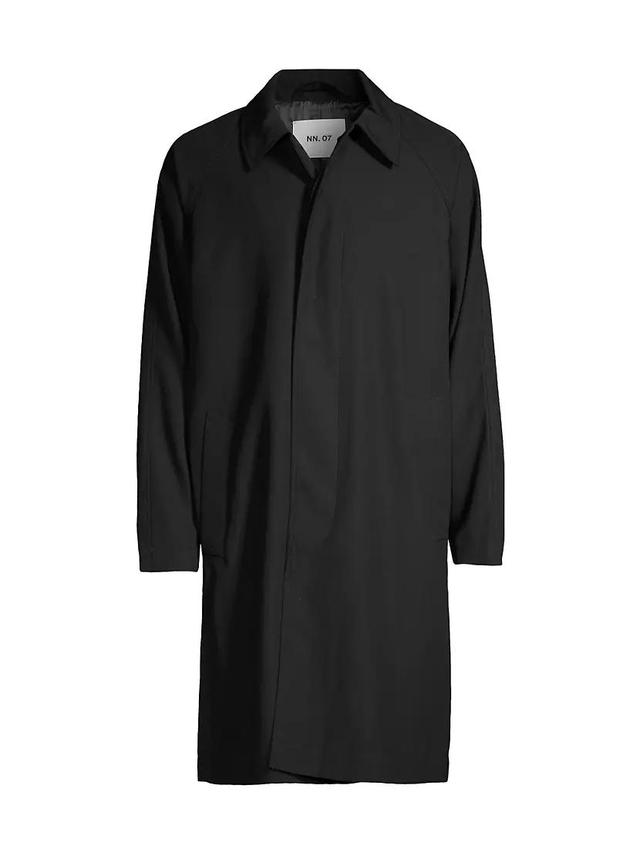 Mens Rocko Wool-Blend Coat Product Image