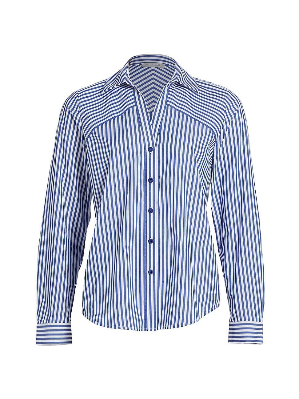 Womens The Nikita Stripe Cotton Blouse product image