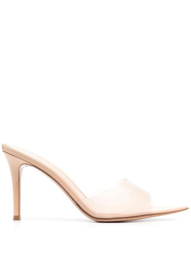 Neutral Elle 85 Mules In Neutrals Product Image