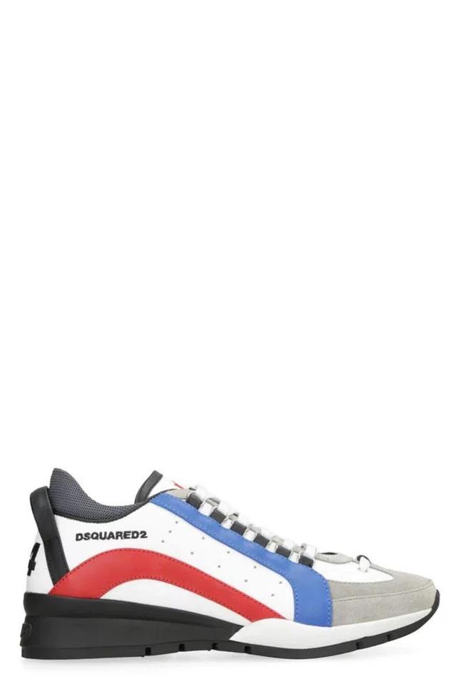 DSQUARED2 Sneakers In Bianco/blu/rosso Product Image