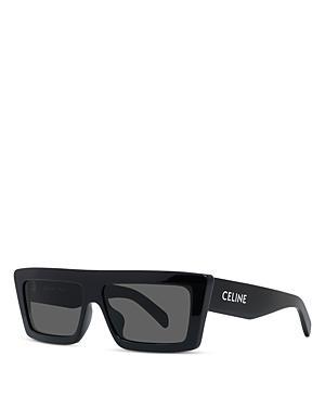 Logo Rectangle Acetate Sunglasses Product Image