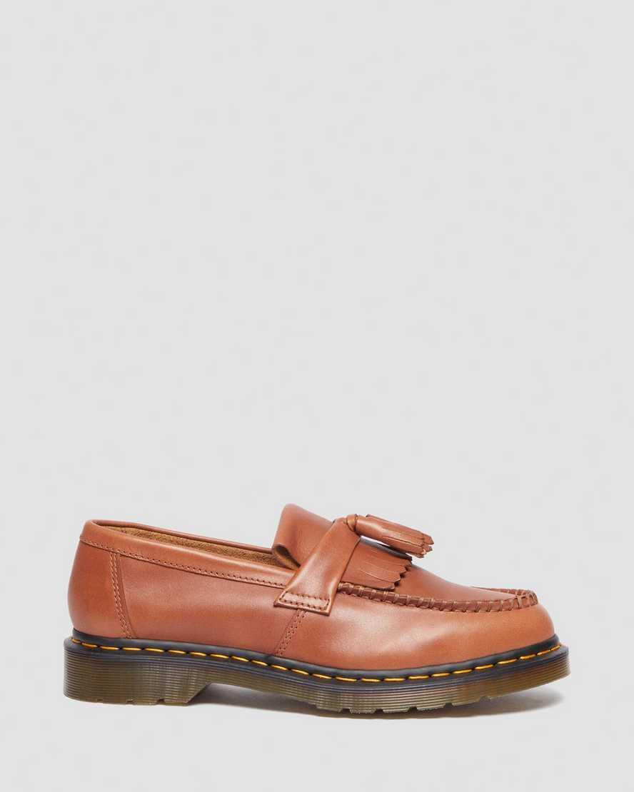 Adrian Carrara Leather Tassel Loafers Product Image