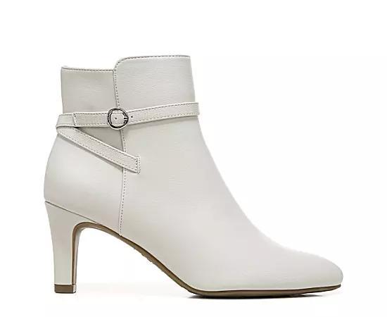 LifeStride Guild Womens Ankle Boots White Product Image