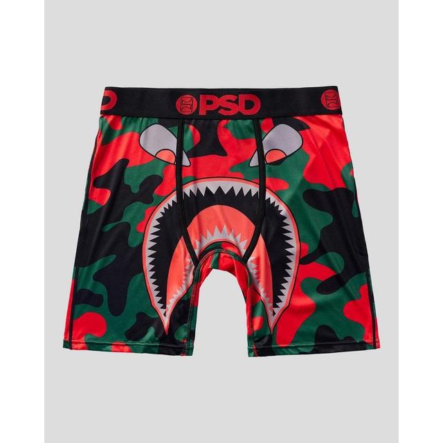 PSD Mens Warface Print Boxer Briefs 2pk - Dark /Red/Black Product Image