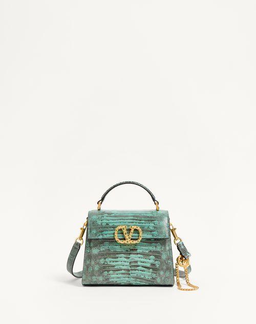 VALENTINO GARAVANI VSLING MINI HANDBAG IN TEJUS WITH JEWEL LOGO Product Image