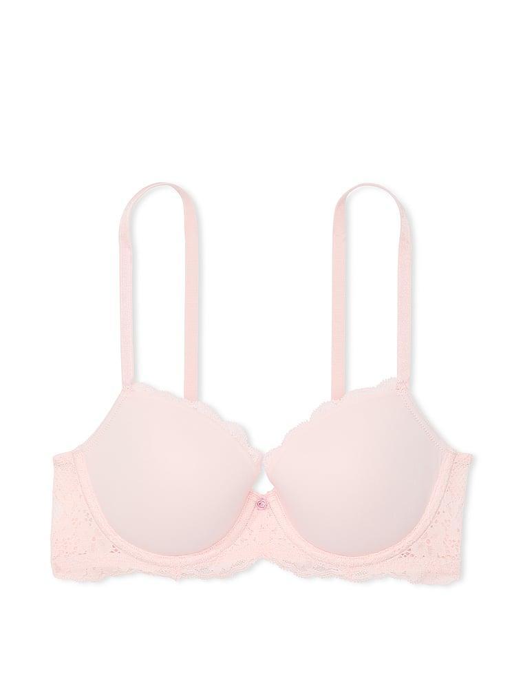 Smooth & Lace Lightly Lined Classic Coverage Demi Bra Product Image