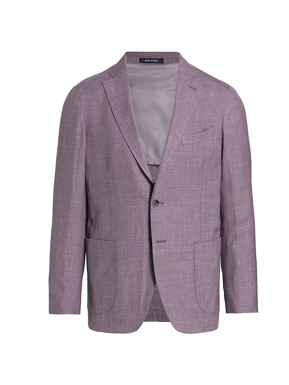 Mens COLLECTION Textured Wool-Blend Sportcoat Product Image